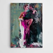 Dekolata Tango Modern Sanat 85x120 cm Kanvas Tablo