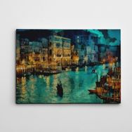 Dekolata Venedik 30x40 cm Kanvas Tablo