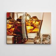 Dekolata Viski 40x60 cm Kanvas Tablo