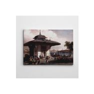 Dekolata VK4629-7391 Osmanlı Şadırvan 100x140 cm Kanvas Tablo