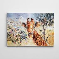 Dekolata Zürafa 40x60 cm Kanvas Tablo