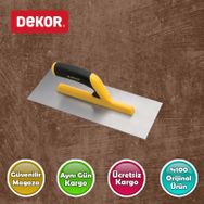Dekor 091 30 cm Plastik Açık Saplı Alçı Malası