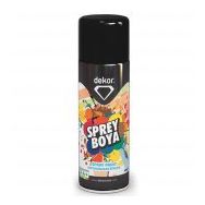 Dekor 400 ML RAL9005 Parlak Siyah Sprey Boya