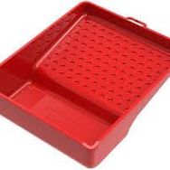 DEKOR Boya küveti, boya kabı, plastik boya kabı, kullanışlı saplı boyacı boya kabı, büyük boya kabı, hafif boyama aksesuarı, boya küveti, boya ihtiyacı 34 X 25 X 8 CM