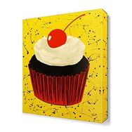 Dekor Sevgisi Cup Kek 75x50 cm Tablo