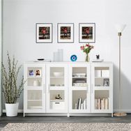 Dekorex Kns204 Beyaz Dört Kapaklı Konsol