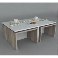 Dekorister Chest Beyaz / Cordoba Orta Sehpa