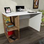 Dekorister Elegance Beyaz-Ceviz Çalışma Masası