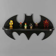 Dekorjinal Batman Ahşap Duvar Rafı