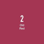 Del Rey 5789591 Twin Marker R2 Old Red Keçe Uçlu Kalem