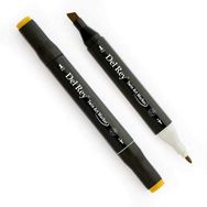 Del Rey 5789633 Twin Marker Y41 Olive Green Keçe Uçlu Kalem