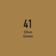 Del Rey 5789633 Twin Marker Y41 Olive Green Keçe Uçlu Kalem