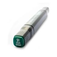 Del Rey 5789657 Twin Marker BG51 Dark Green Keçe Uçlu Kalem