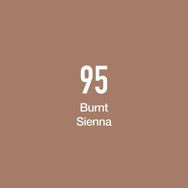 Del Rey 5789712 Twin Marker BR95 Burnt Sienna Keçe Uçlu Kalem