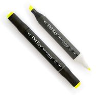 Del Rey 5789722 F123 Fluorescent Yellow Twin Marker