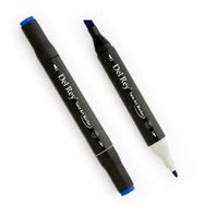 Del Rey Twin Marker PB72 Napoleon Blue Keçe Uçlu Kalem