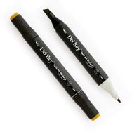 Del Rey Twin Marker Y42 Bronze Green Keçe Uçlu Kalem