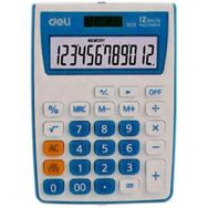 Deli 1122 12 Haneli Mavi Hesap Makinesi