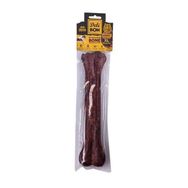 Delibon 27 cm Medium Barbekü Aromalı Deri Pres Kemik Köpek Ödülü