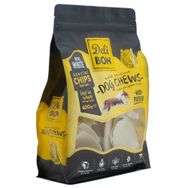 Delibon 400 gr Beyaz Blok Torba Köpek Cipsi