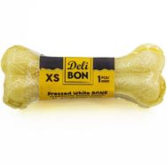 Delibon 7 cm Deri Köpek Çiğneti Pres Kemik