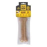 Delibon Naturel Deri Press Medium 15 cm Kemik Köpek Ödülü