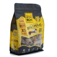 Delibon Naturel Xsmall 50 Adet 7 cm Deri Pres Kemik Köpek Ödülü