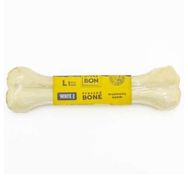 Delibon SHR22CM1LWHITE Beyaz 22 cm Deri Köpek Çiğneti Pres Kemik