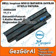 Dell Inspiron N5010 Notebook Bataryası