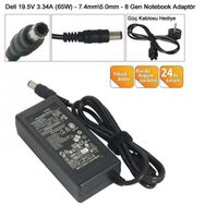 Dell Xps M13300NX061 19.5V 3.34A 8GEN 65W Uyumlu Laptop Adaptör