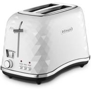 Delonghi CTJ2103.W Brillante 900 W 6 Programlı 2 Dilim Hazneli Ekmek Kızartma Makinesi Beyaz