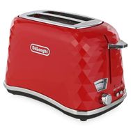 Delonghi CTJ2103.W Brillante Kırmızı Ekmek Kızartma Makinesi