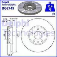 Delphi BG2745 Ön Passat Fren Diski