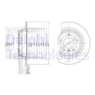 Delphi BG3044 Arka Bmw Fren Diski