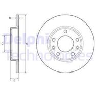 Delphi BG4670C Arka P308 Fren Diski