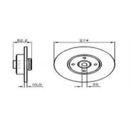 Delphi BG9029RS Arka Fren Diski