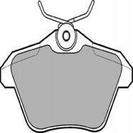 Delphi LP1018 Arka Fren Balatası