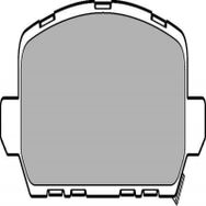 Delphi LP3244 Arka Fren Balatası