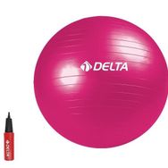 Delta Elite DS 9871 1 Fuşya 65 cm Pilates Egzersiz Topu Ve Top Pompası