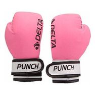 Delta Punch Dura Strong Pembe Beyaz Boks Eldiveni