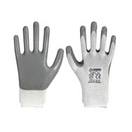 Demir Safety Nitril Gri Beyaz Eldiven