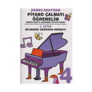 Denes Agay’dan Piyano Çalmayı Öğrenelim 4. Kitap - Denes Agay Övünç Yaman