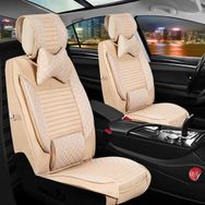 Deniz Tuning Bmw 3 Serisi 320 Lüx Deri 5'li Takım Urban Bej Oto Koltuk Kılıfı