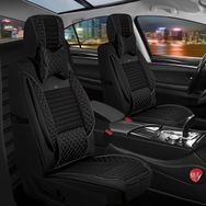 Deniz Tuning Ford Focus 5 Lüx Deri 5'li Takım Urban Tam Siyah Oto Koltuk Kılıfı
