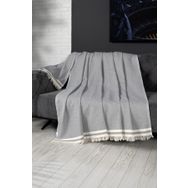 Denizli Concept Alinda Gri 170x230 cm Koltuk Örtüsü
