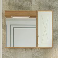 Denko 100 cm Tokyo MDF Ud Aynalı Üst Modül Banyo Dolabı