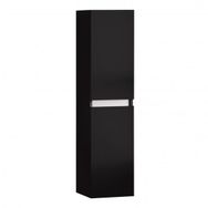 Denko 35 cm More MDF Siyah Banyo Boy Çamaşır Dolabı Banyo Dolabı