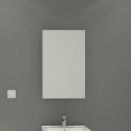 Denko 50 cm Terra MDF Beyaz Aynalı Üst Modül Banyo Dolabı