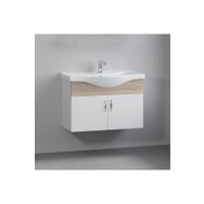 Denko Akyazı 80 cm Beyaz Alize Banyo Dolabı