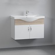 Denko Akyazı 80 cm Mdf Alize Banyo Dolabı Takımı